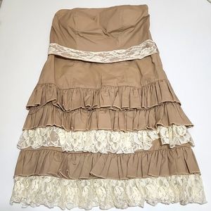 Junior's Strapleas Dress - Size 3